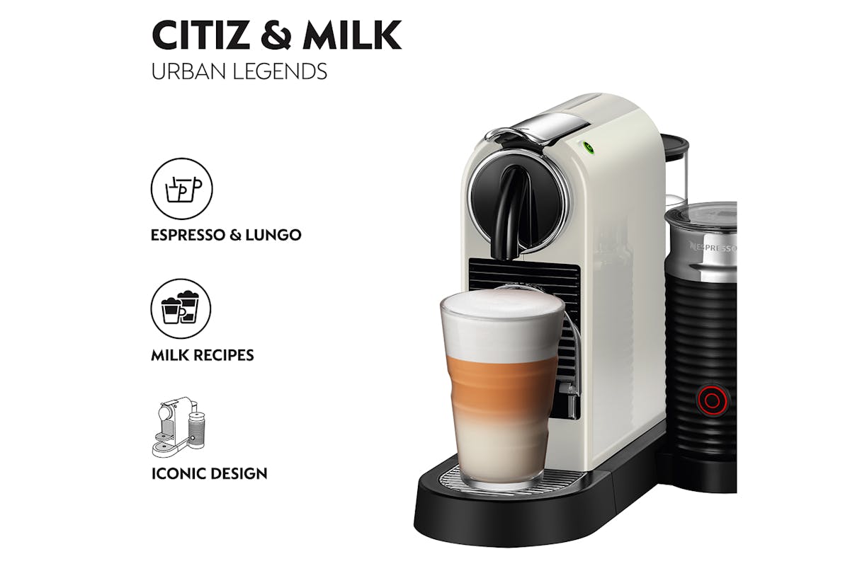 Nespresso citiz and milk white best sale