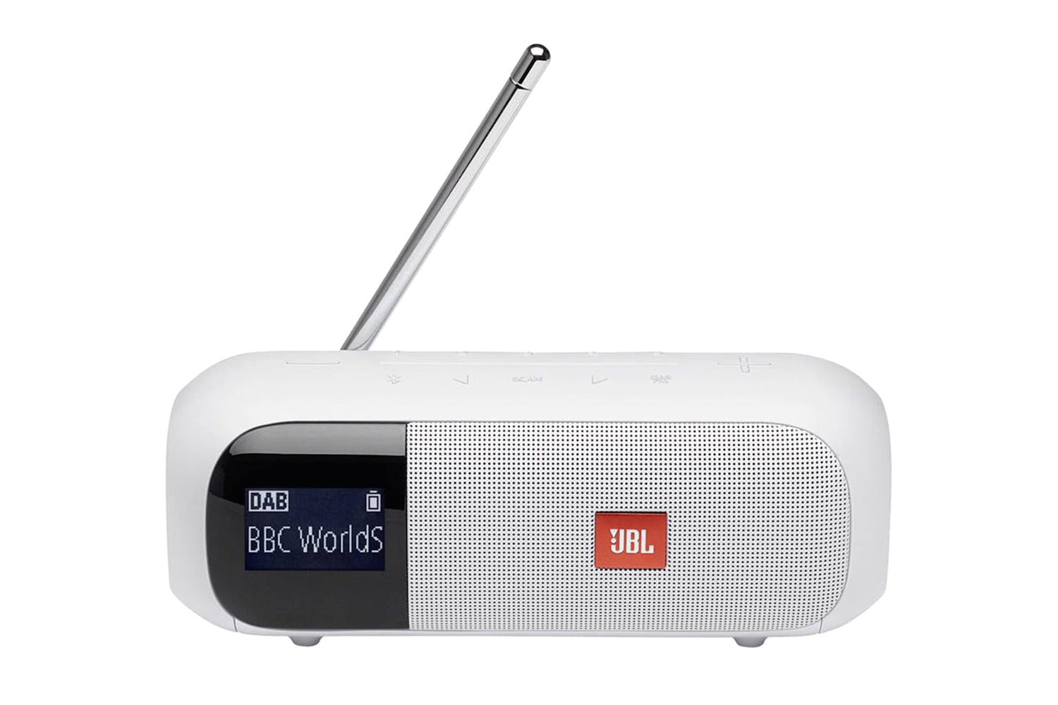 JBL Tuner Portable Bluetooth Speaker | White