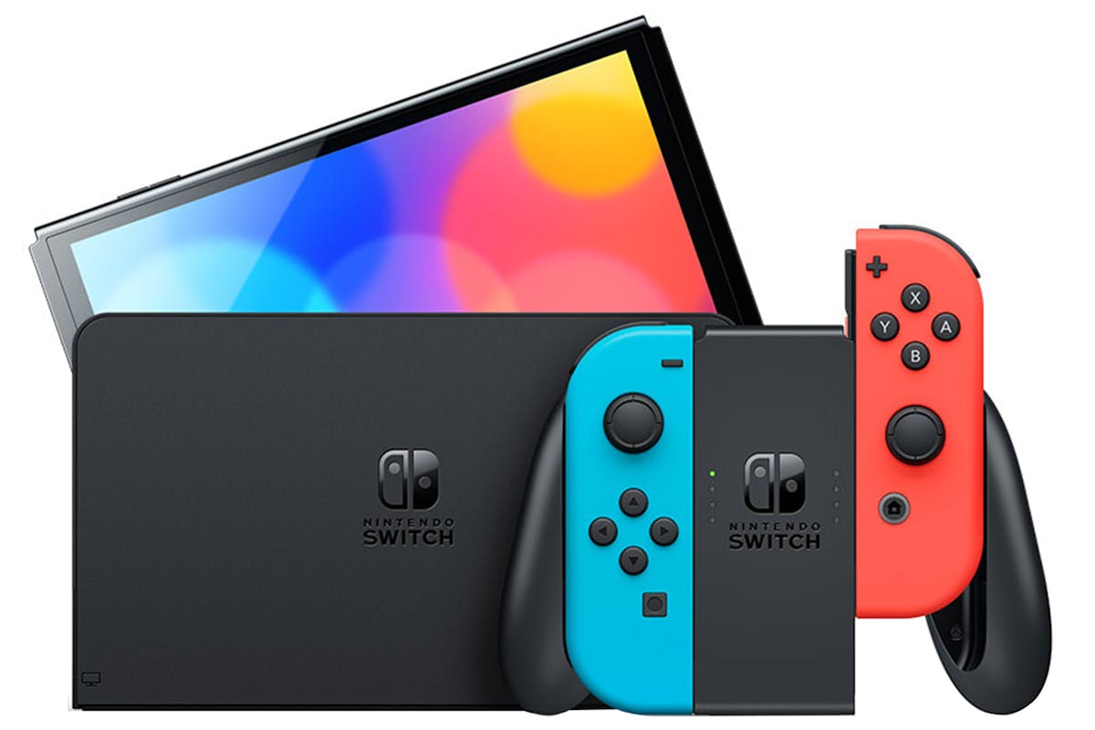 Nintendo store Switch in Neon Blue/Neon Red