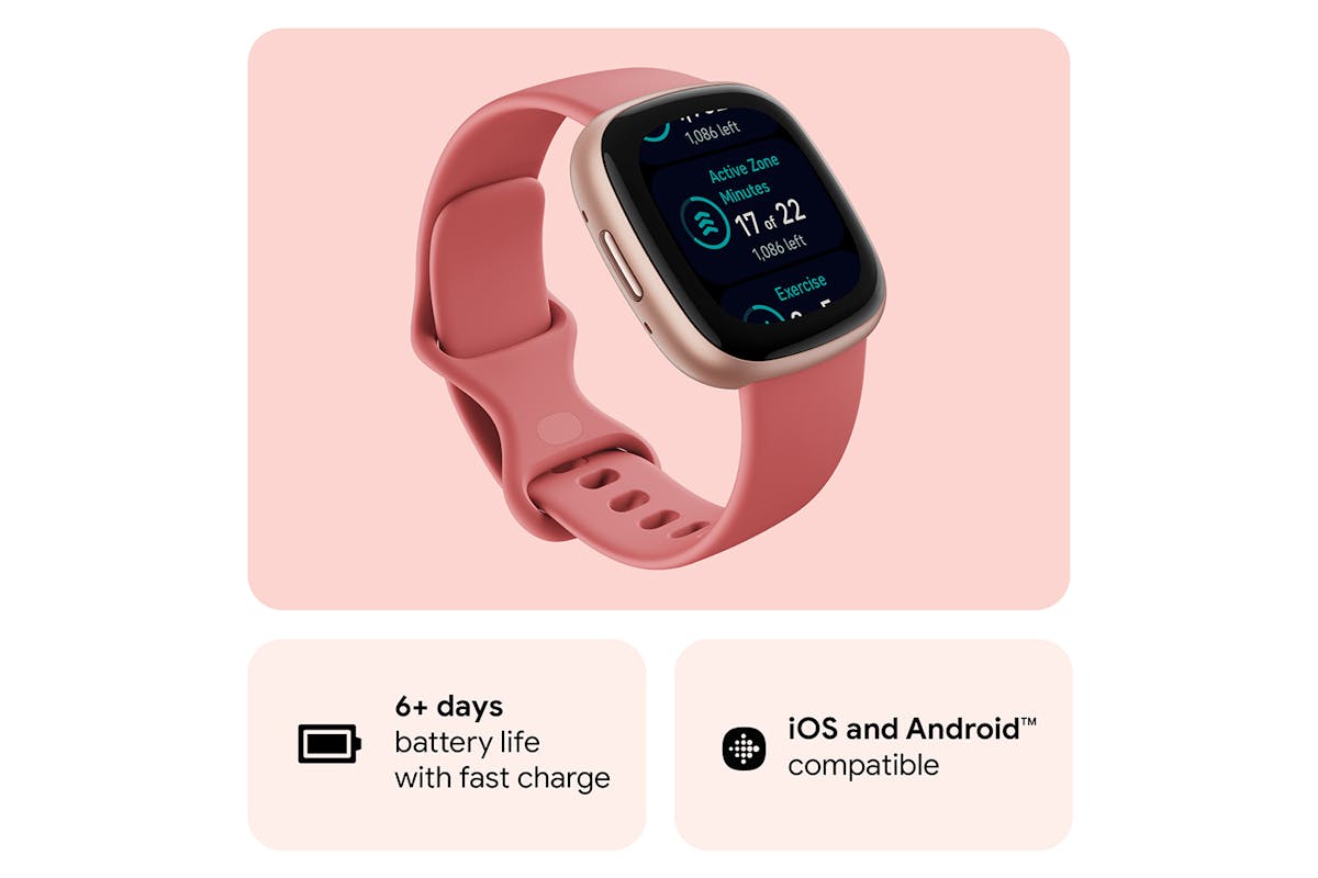 Fitbit versa pink online